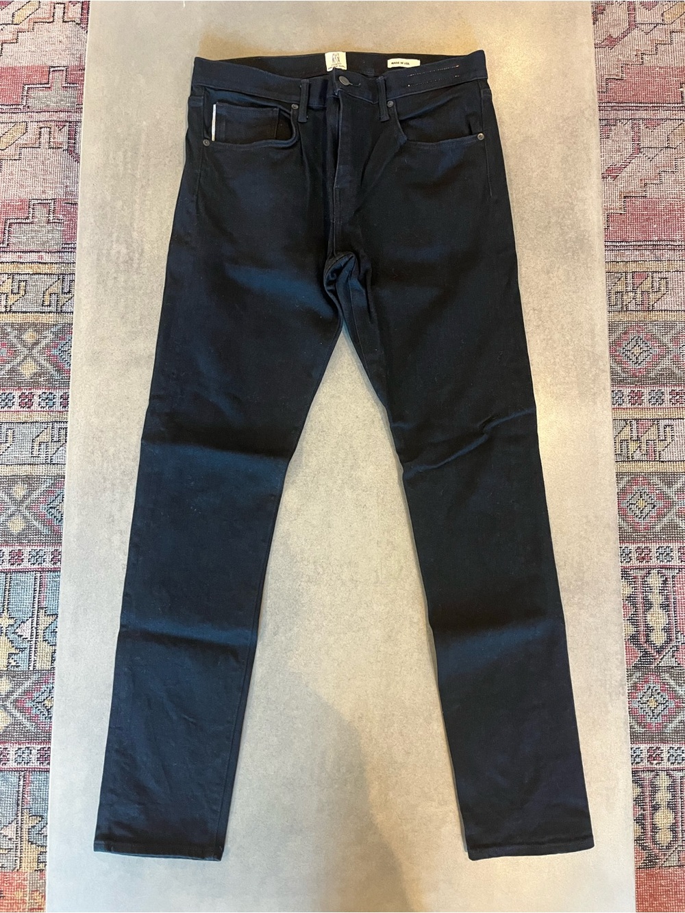 Hiroshi Kato - Men's Black Slim Fit Jeans - Like New - Size 34x34